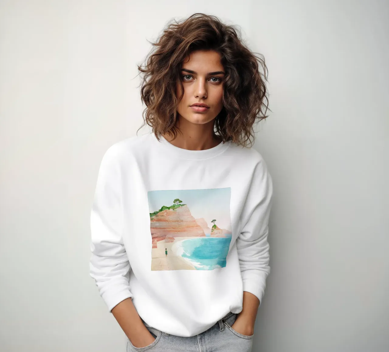 Versión del sitio web de Portugal sudadera de Funny wall