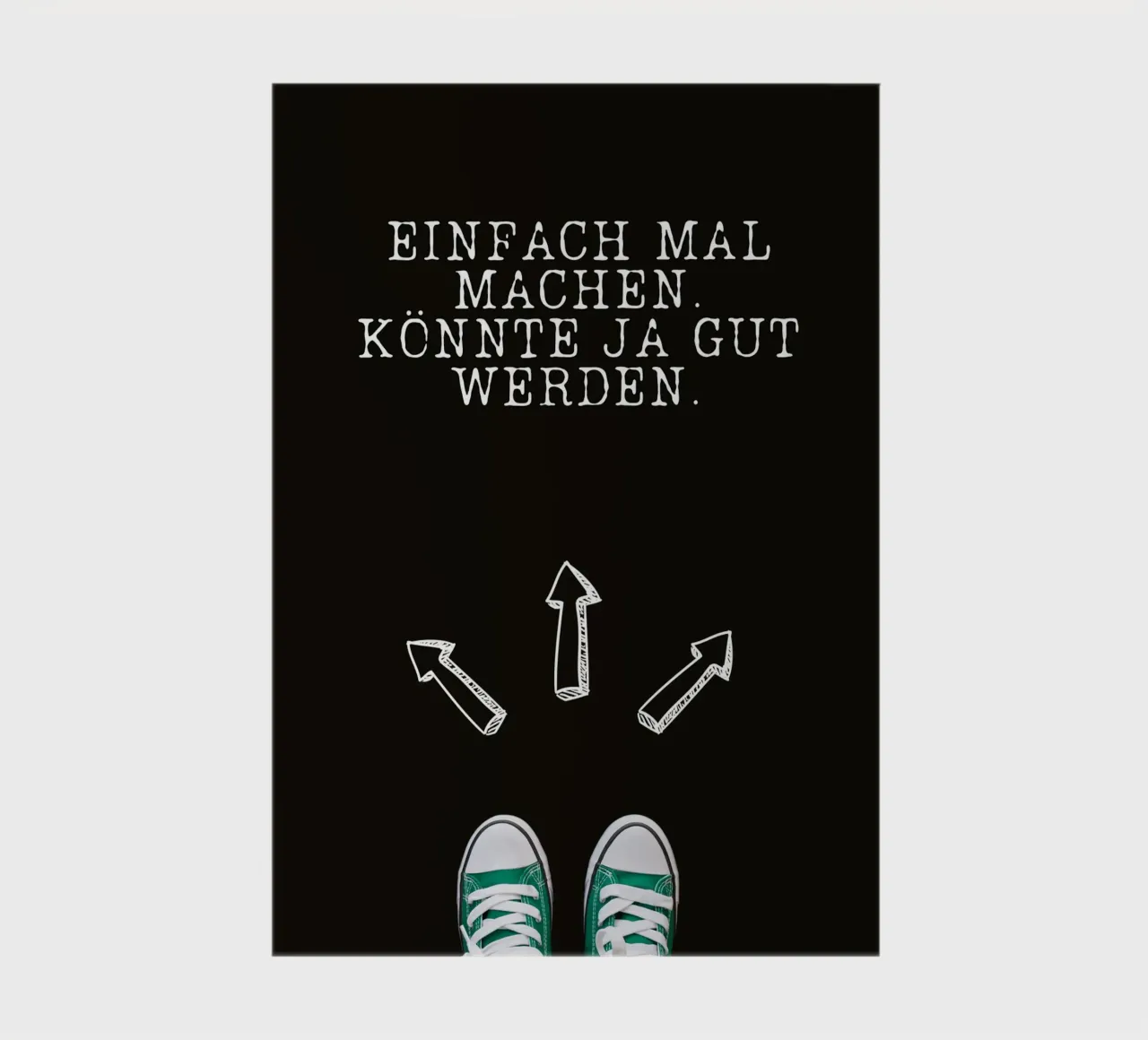 EINFACH MAL MACHEN notebook by Einfach Uebel