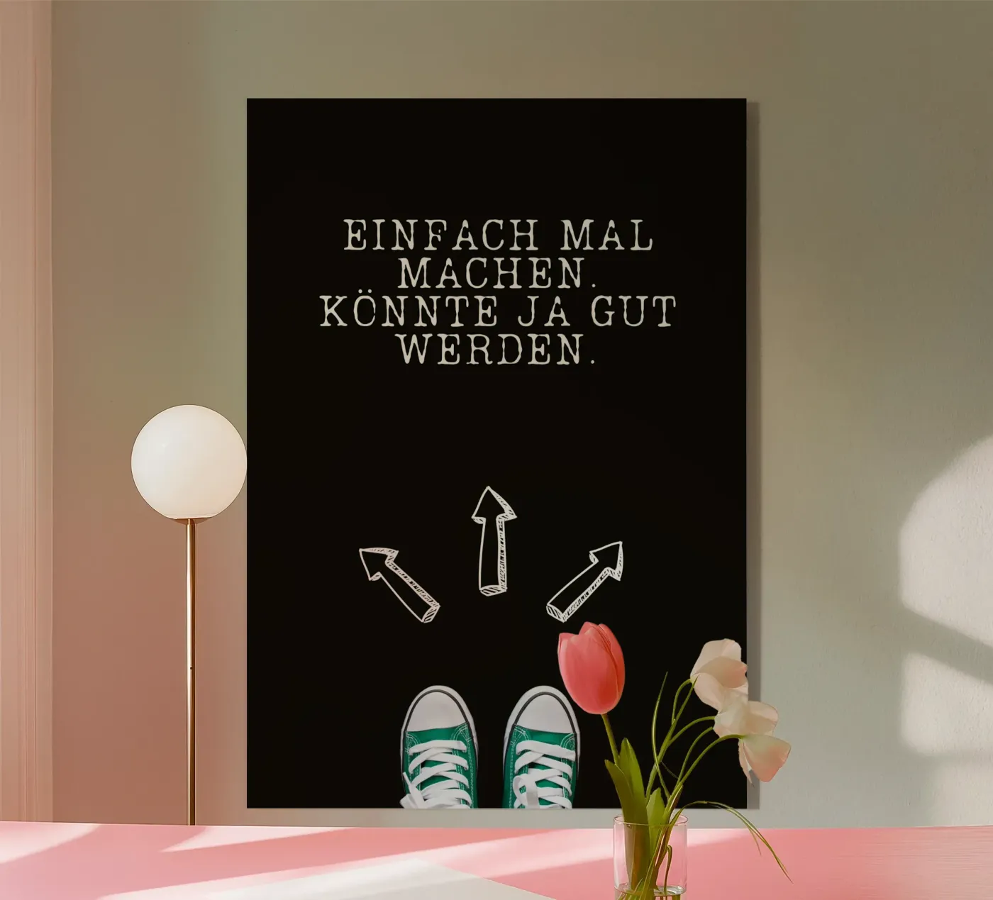 EINFACH MAL MACHEN acryl van SMRT STUDIO