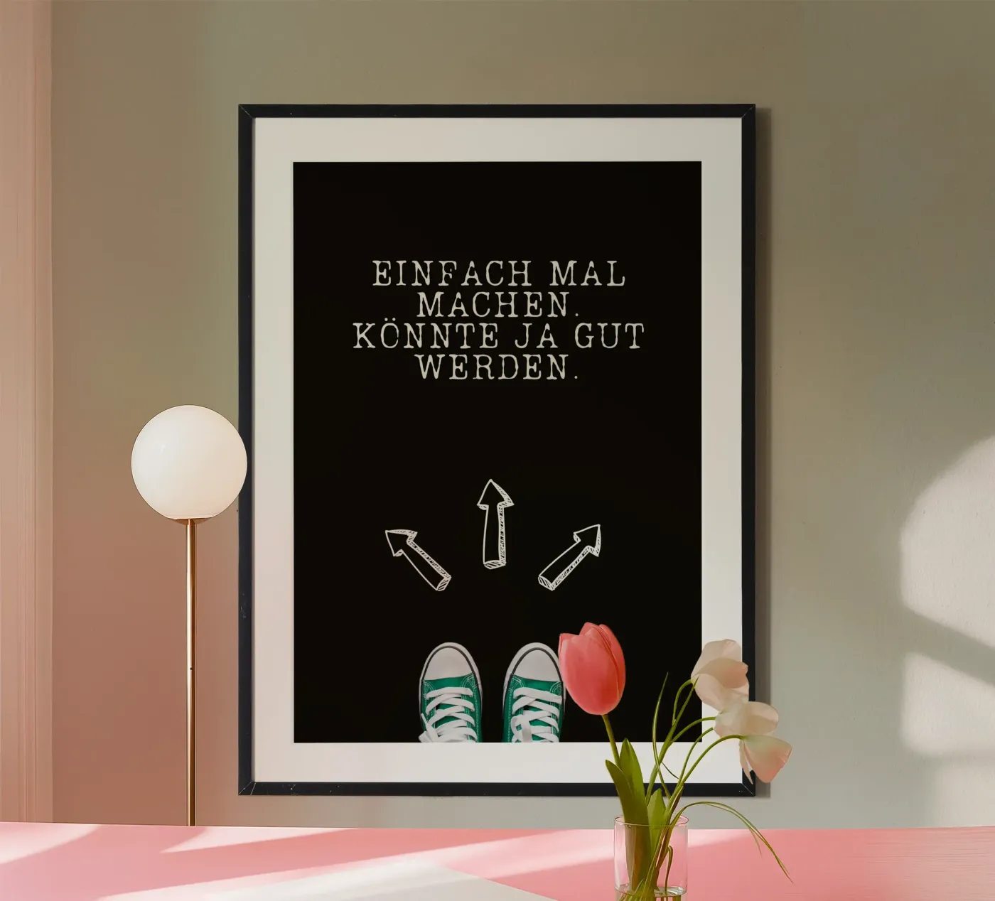 EINFACH MAL MACHEN poster da Daily Motivation