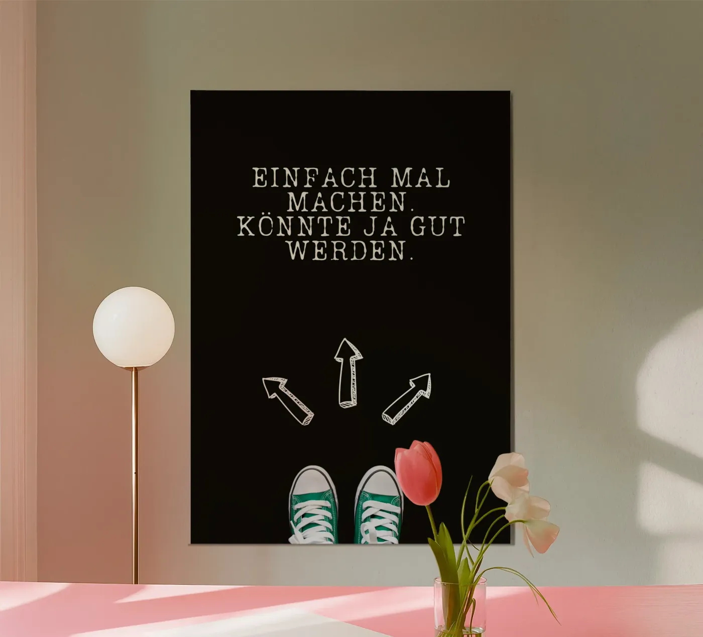 EINFACH MAL MACHEN poster da Daily Motivation