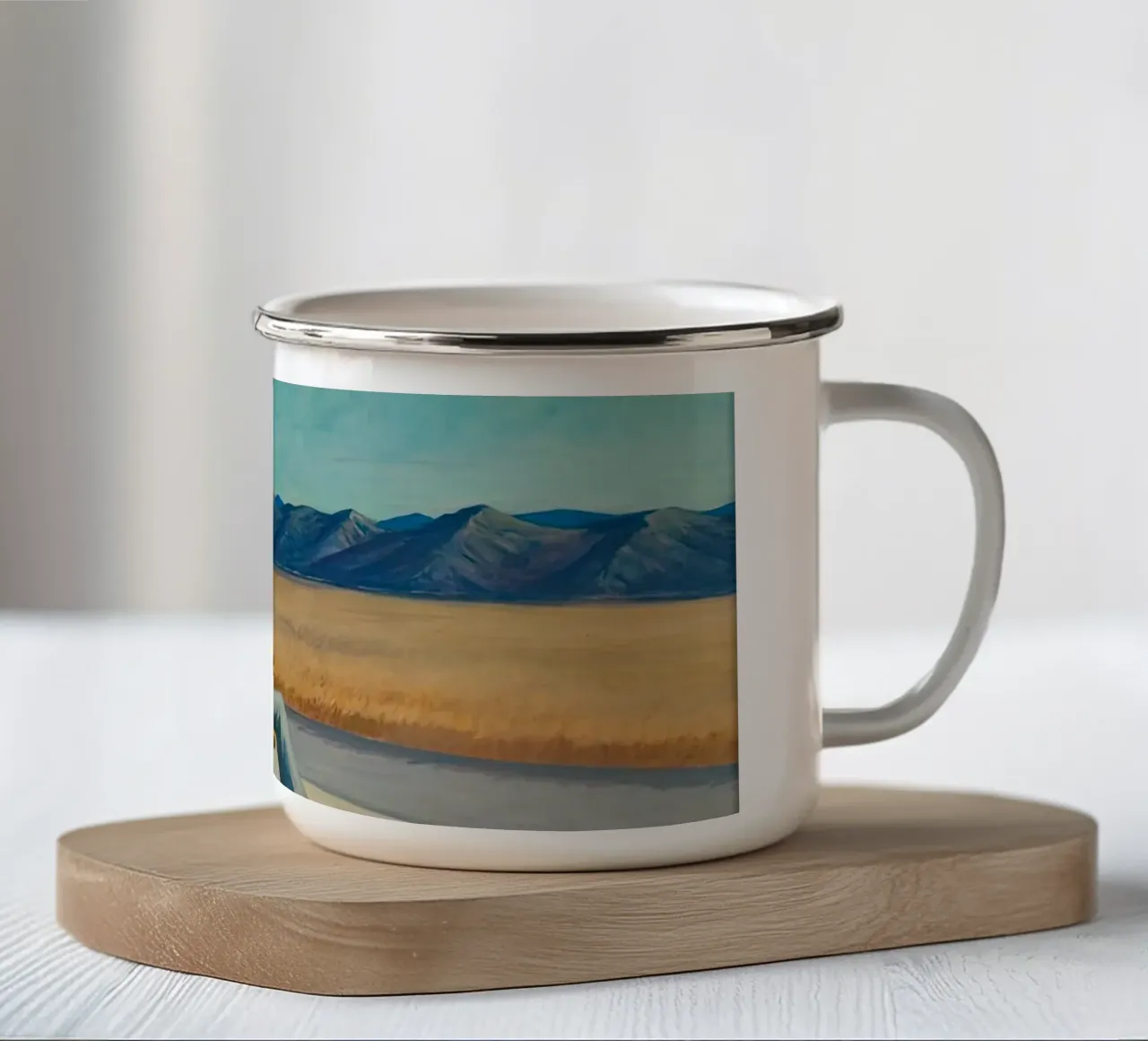 Al sole tazza in smalto da ART BEST