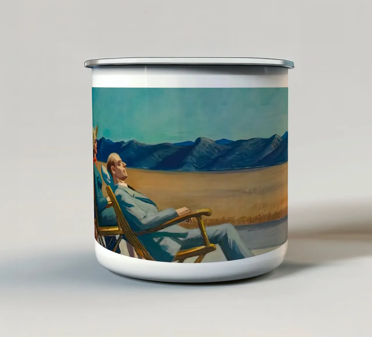 Al sole tazza in smalto da ART BEST