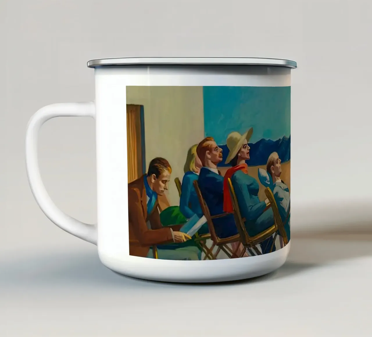 Al sole tazza in smalto da ART BEST