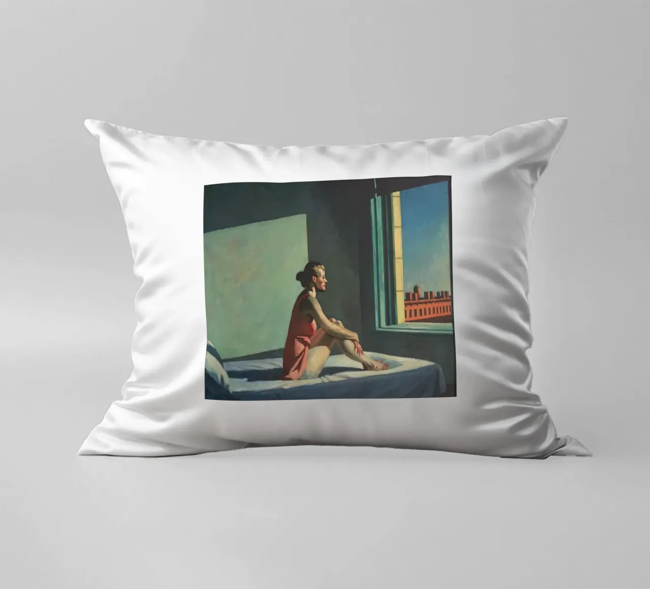 Girl Window decorative cushion by ART BEST