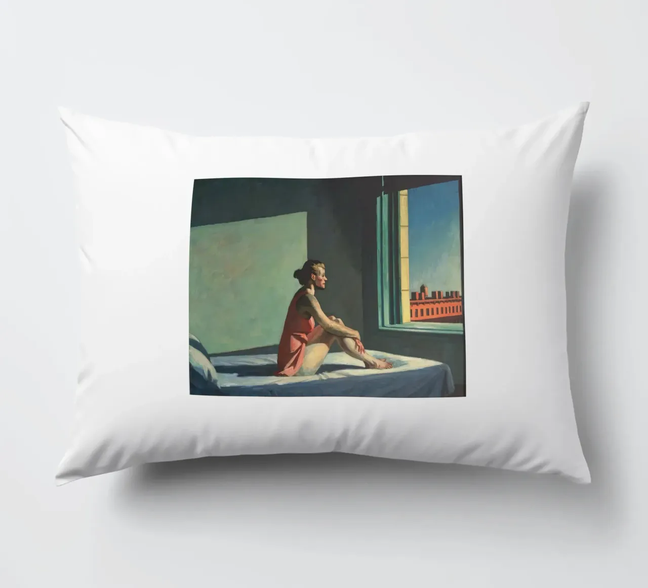 Girl Window decorative cushion by ART BEST