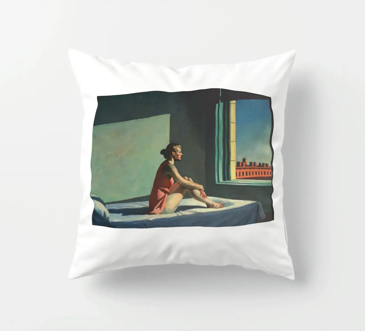 Girl Window decorative cushion by ART BEST
