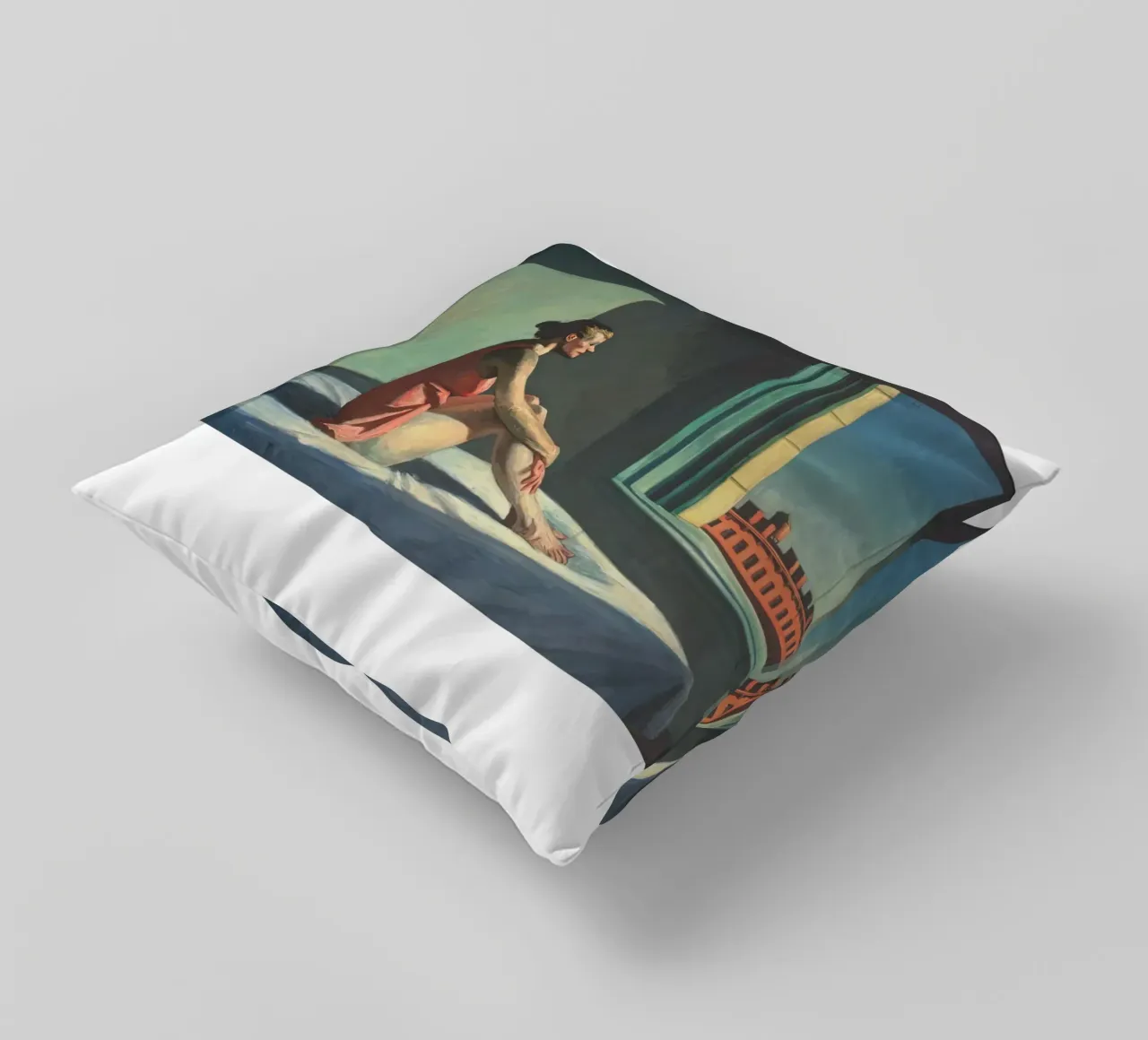 Girl Window decorative cushion by ART BEST