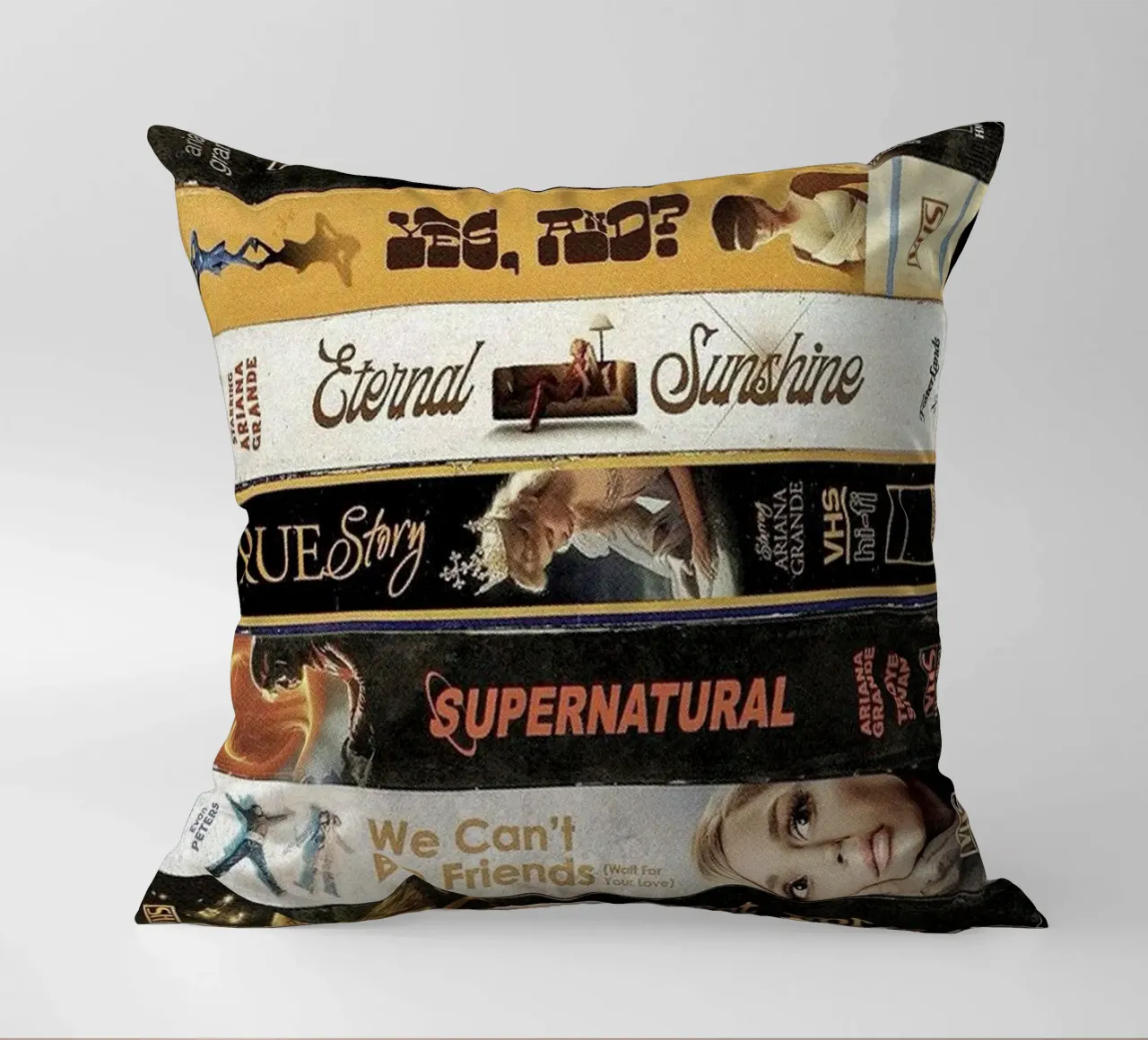 Sweet Moonlight Dreamscape Love decorative cushion by hornosofhappy