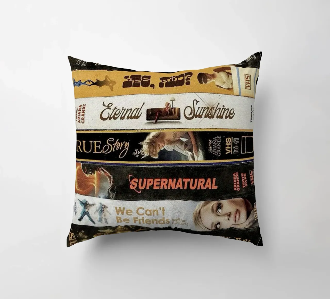 Sweet Moonlight Dreamscape Love decorative cushion by hornosofhappy