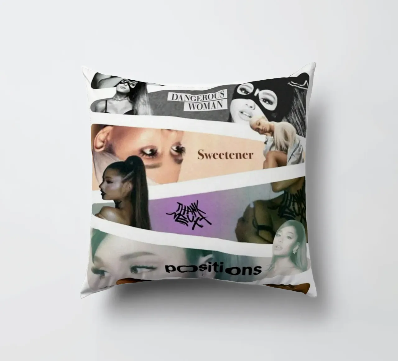 Grande Whispers In Pink decorative cushion by hornosofhappy