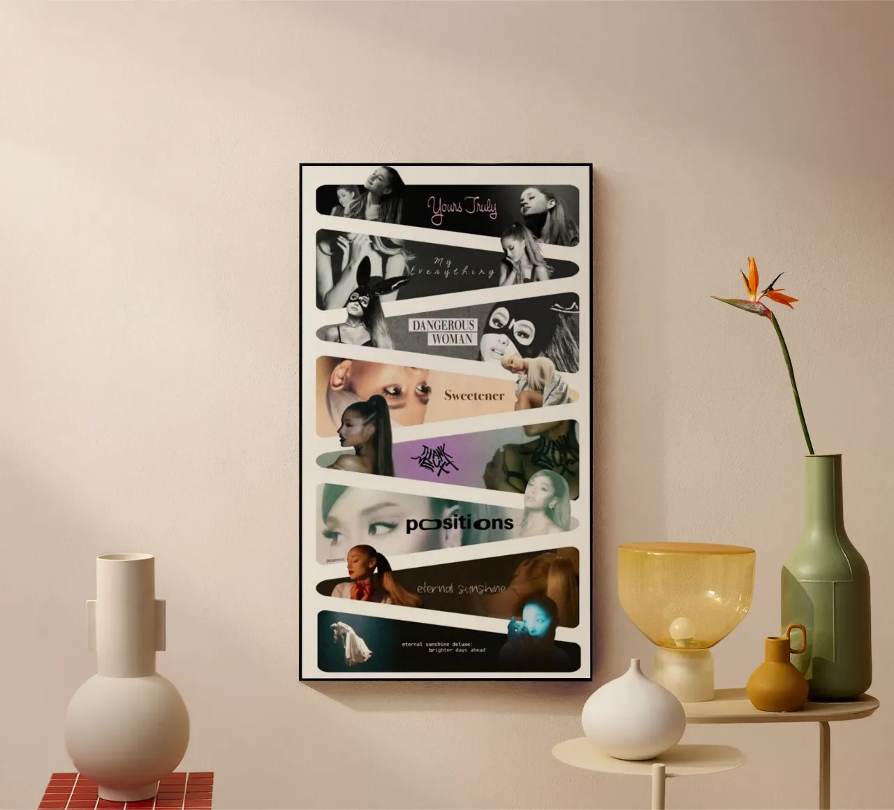 Grande Flüstern in Rosa Acryl-Glas von hornosofhappy