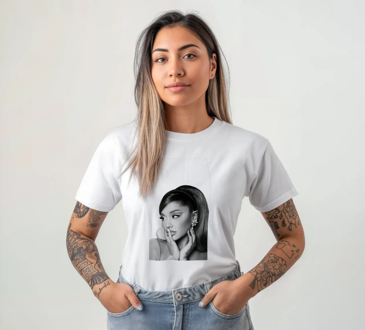 Nuvole pastello e coda di cavallo t-shirt da hornosofhappy