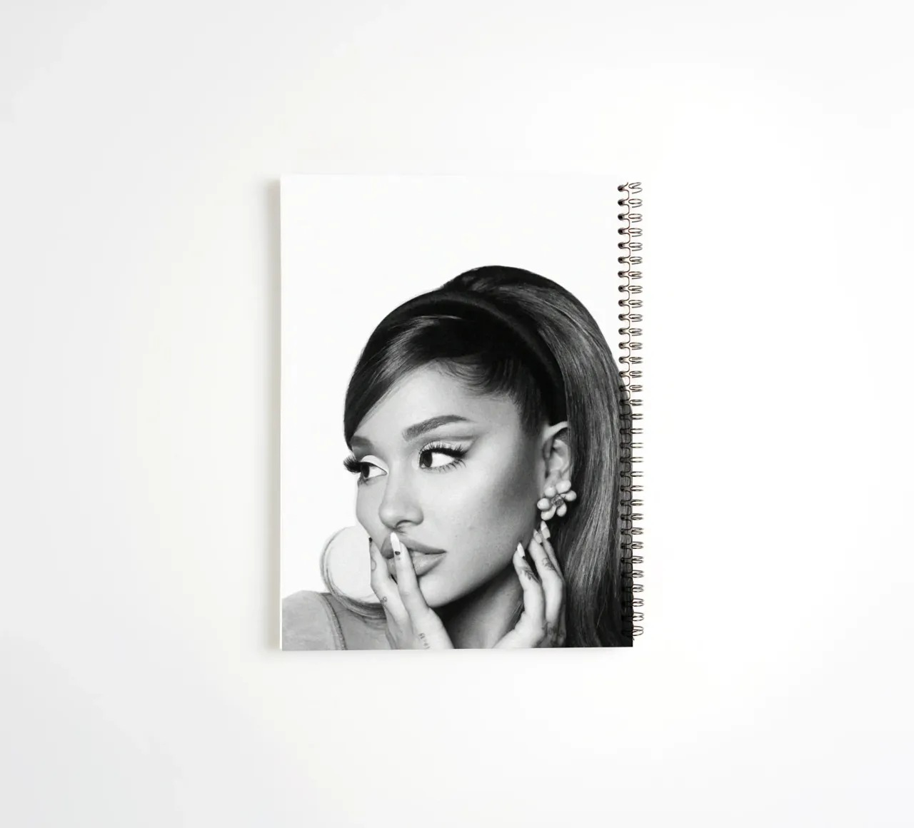 Pastel Clouds And Ponytail spiral notebook by hornosofhappy