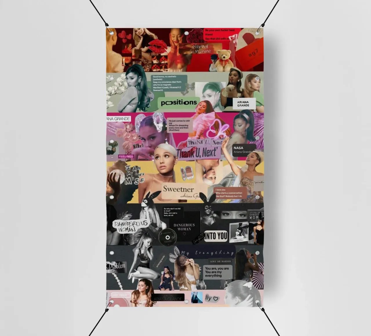 Thank U Next Vibes telo in pvc da hornosofhappy