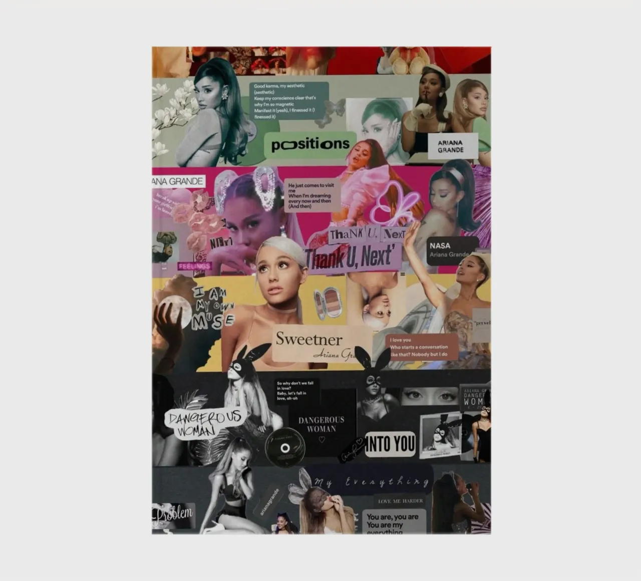 Thank U Next Vibes notebook by hornosofhappy