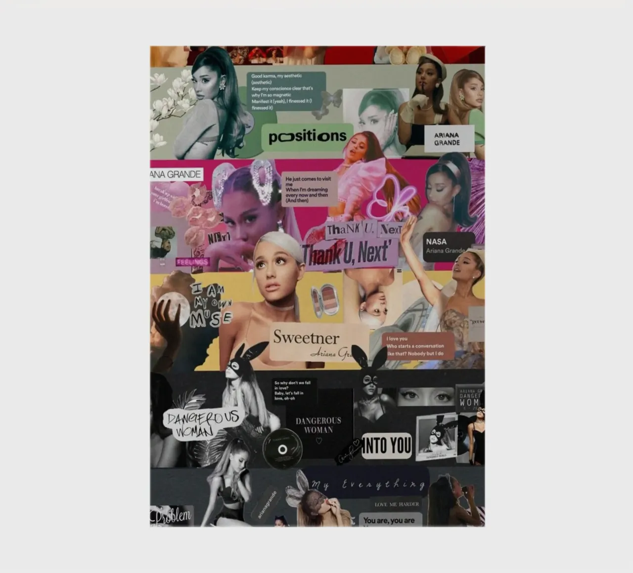 Thank U Next Vibes notebook by hornosofhappy