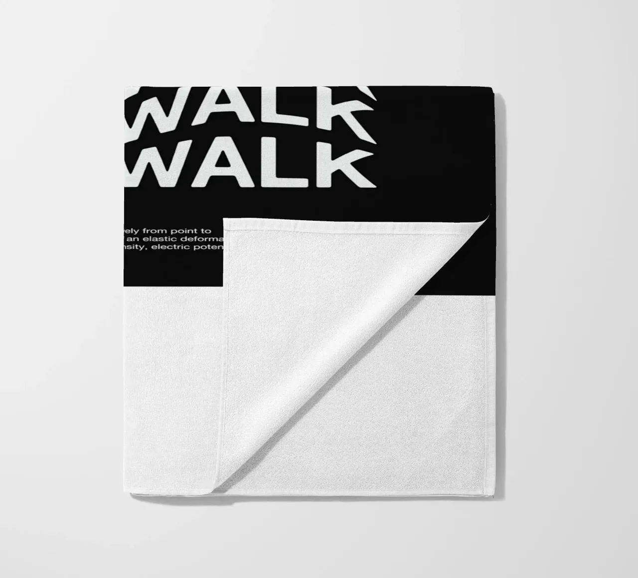 Twinwalk text style telo mare da TwinWalk