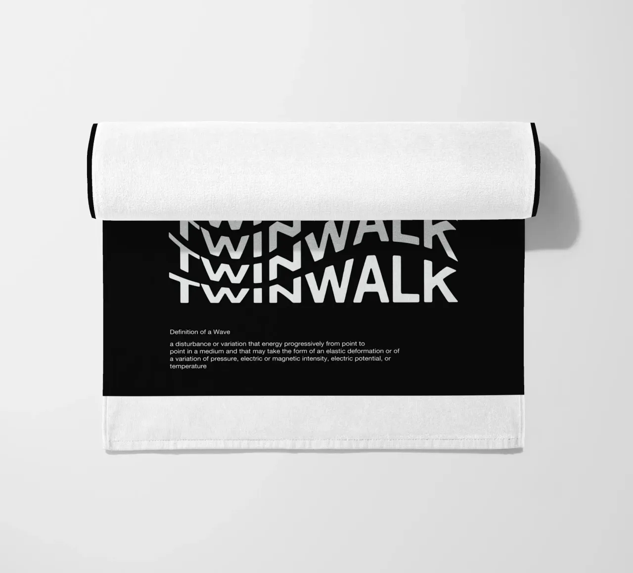 Twinwalk text style telo mare da TwinWalk