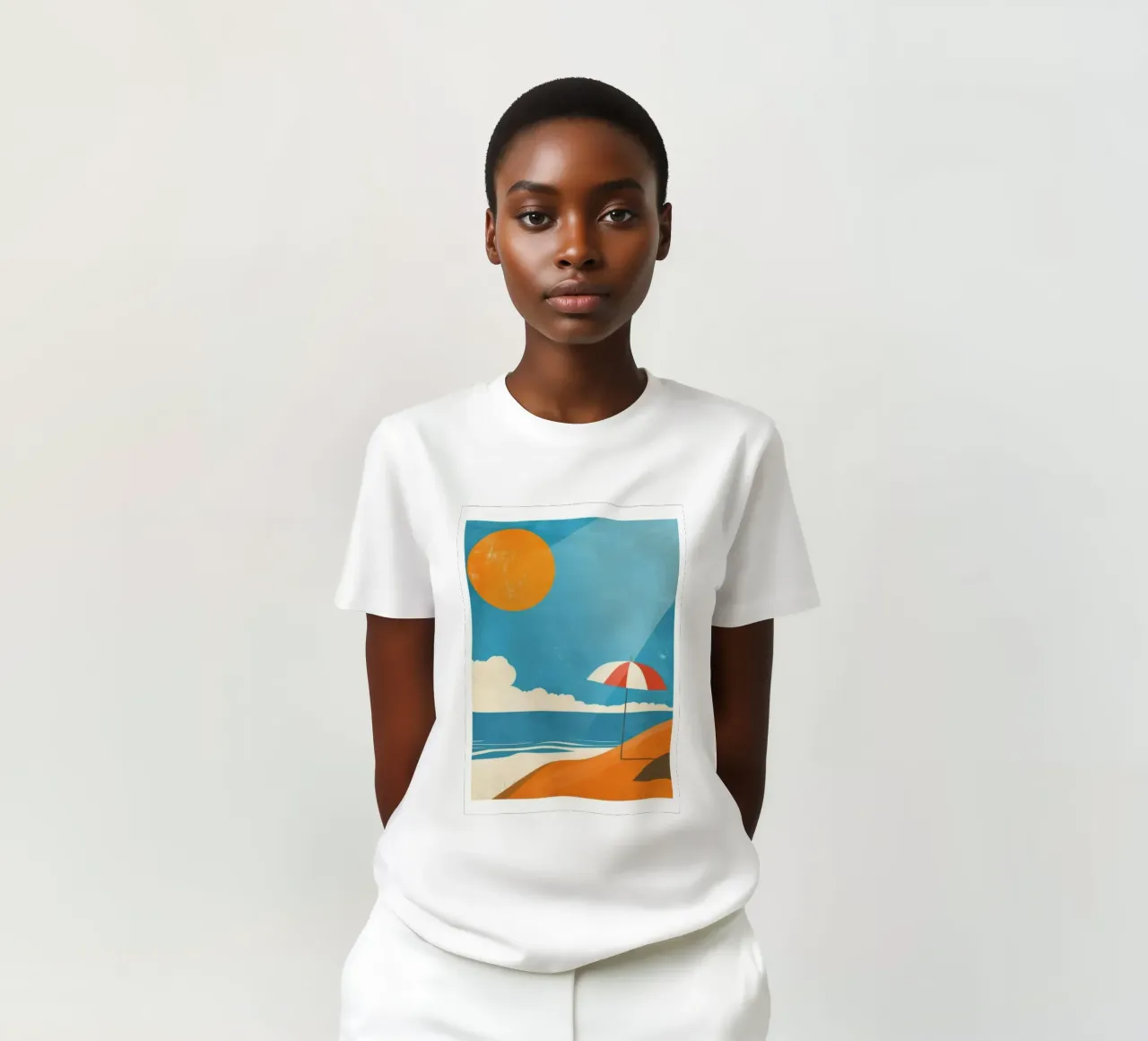 Giornata in spiaggia t-shirt da Blue Water