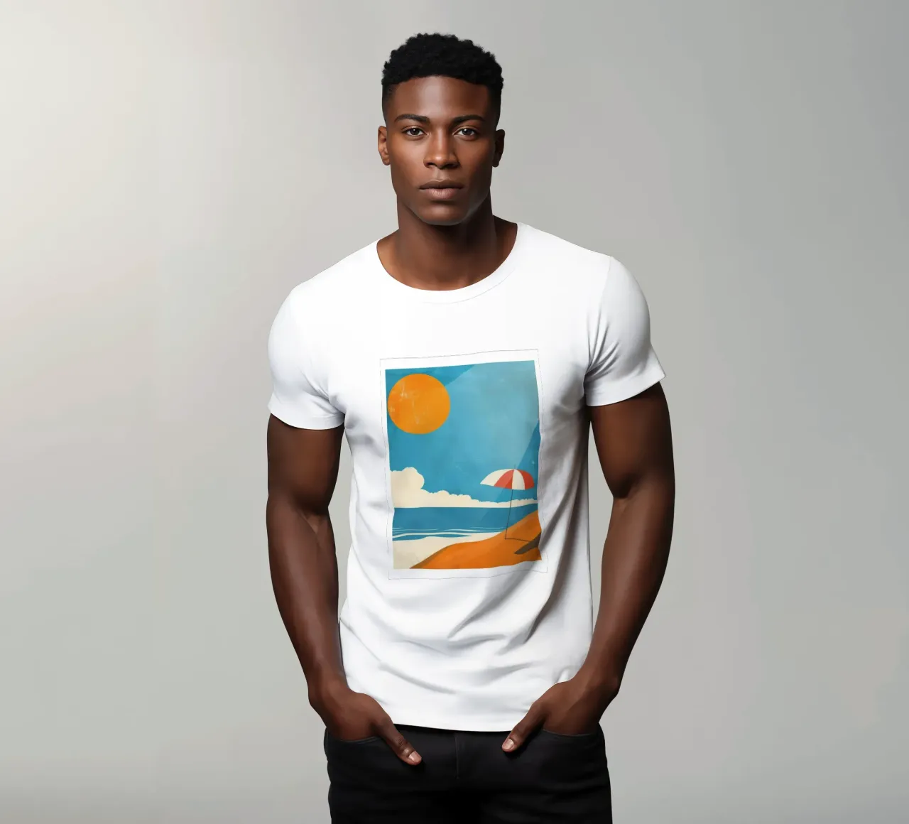 Giornata in spiaggia t-shirt da Blue Water
