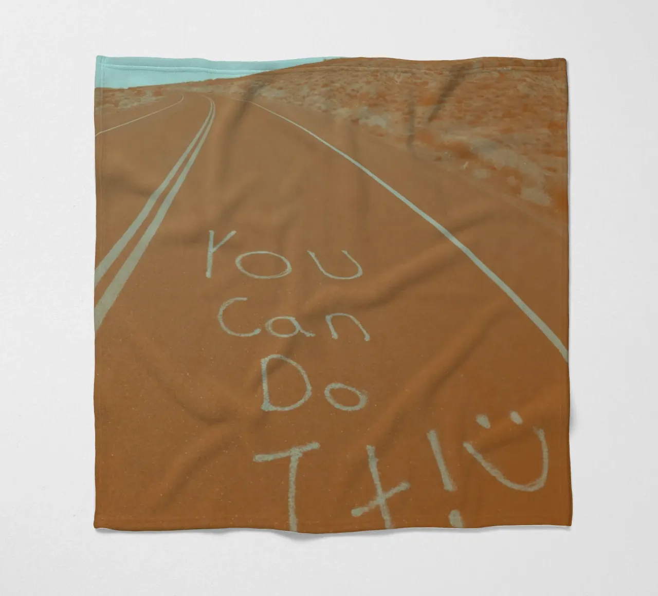 YOU CAN DO IT coperta in pile da Einfach Uebel