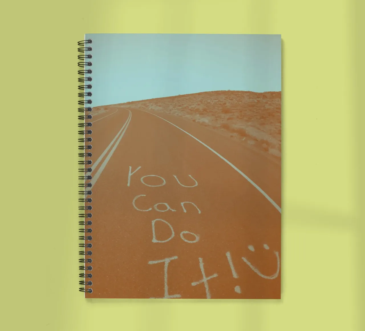 YOU CAN DO IT spiral notebook by Einfach Uebel