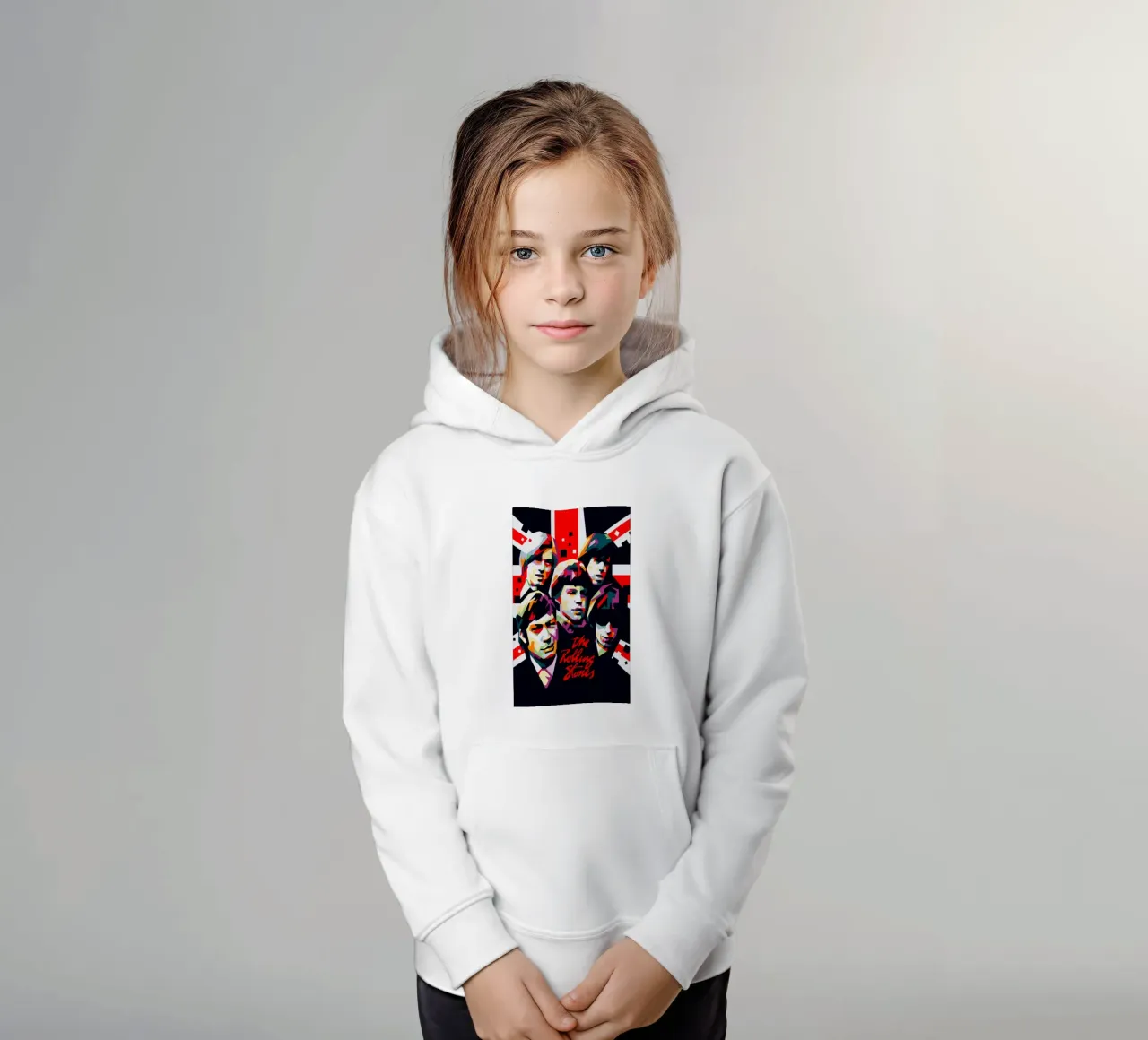 Band The Best Two felpa bambino con cappuccio da PRADULE