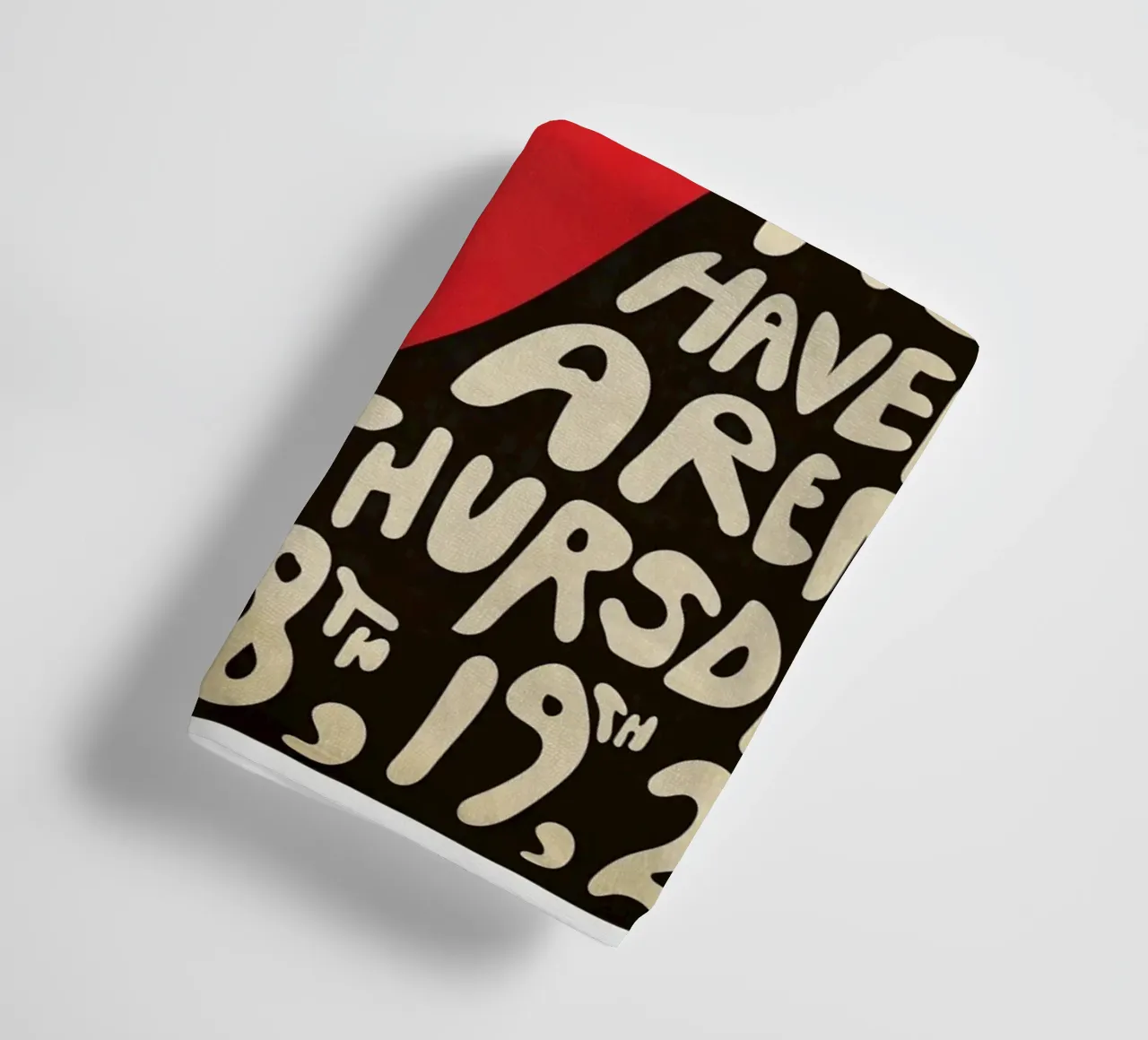 Band The Best Three towel by PRADULE