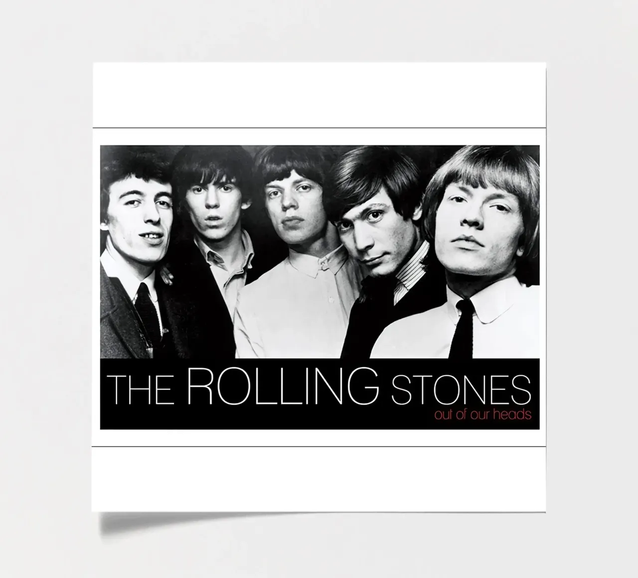 Band The Best Five stickervel van PRADULE