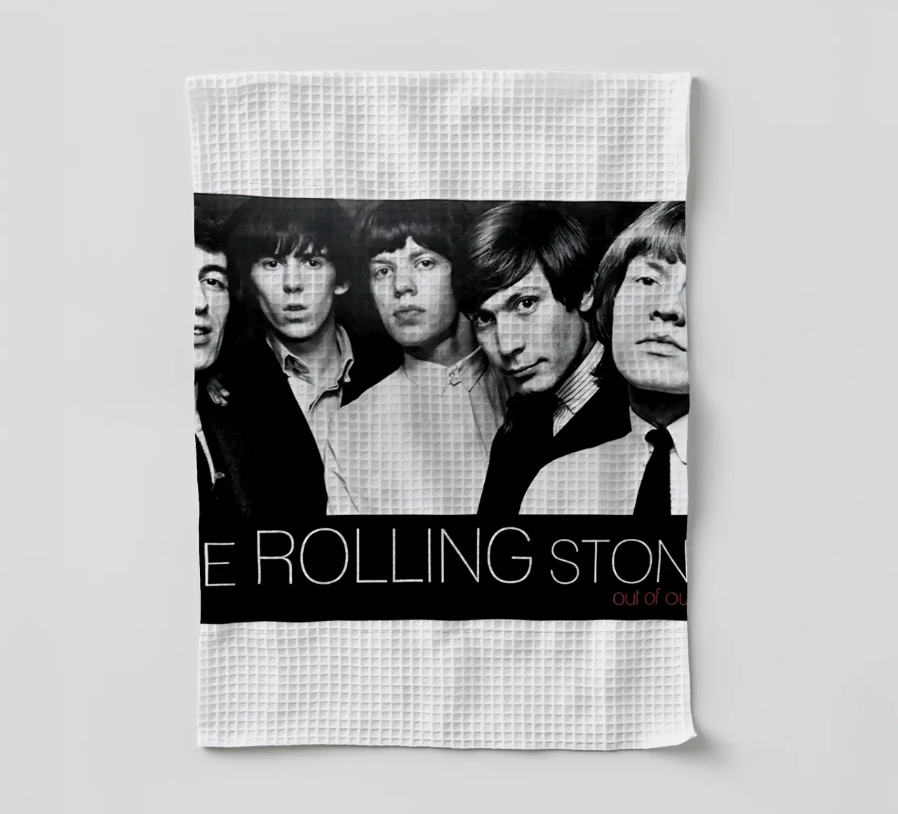 Band The Best Five tea towel by PRADULE