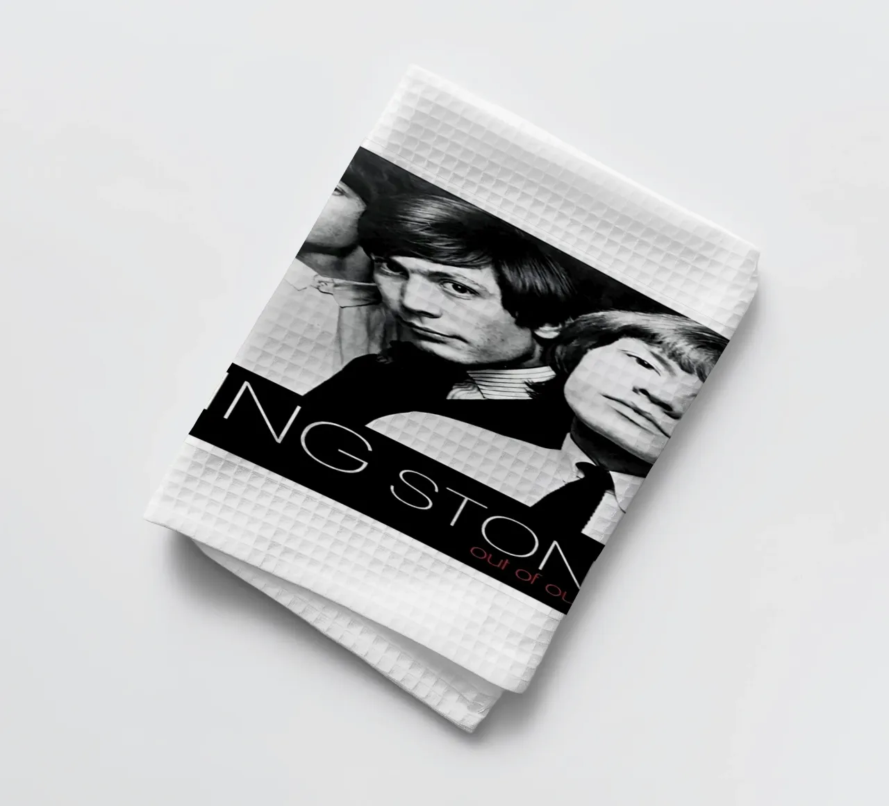Band The Best Five tea towel by PRADULE