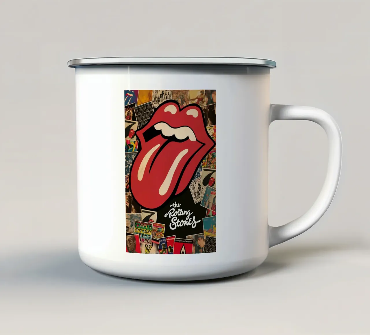 Band The Best Eight tazza in smalto da PRADULE