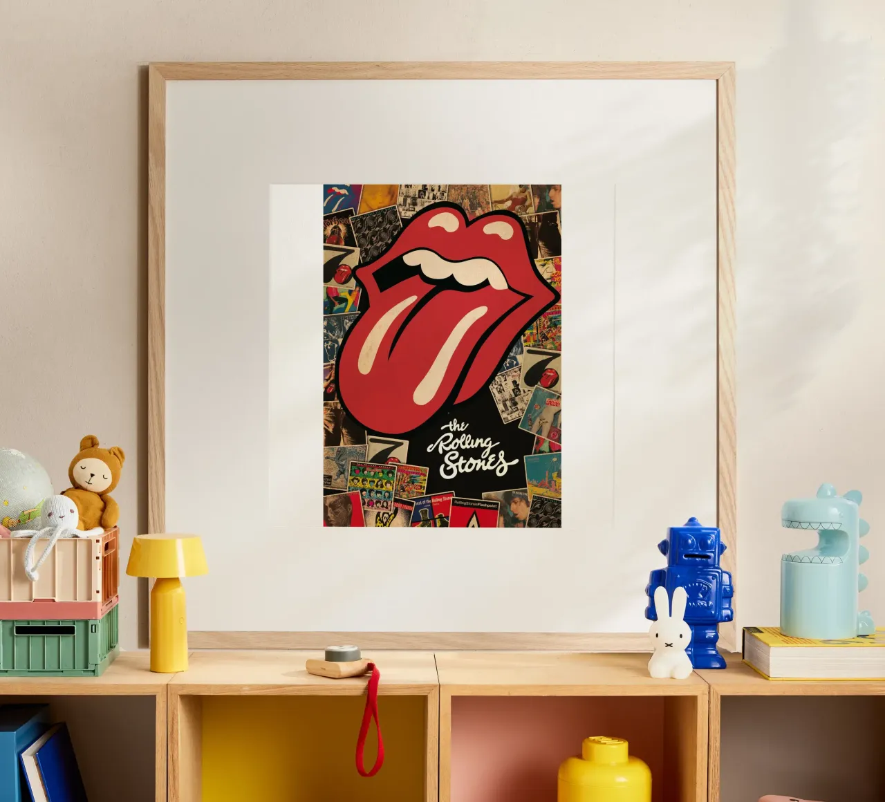 Band The Best Eight poster con telaio in plastica da PRADULE