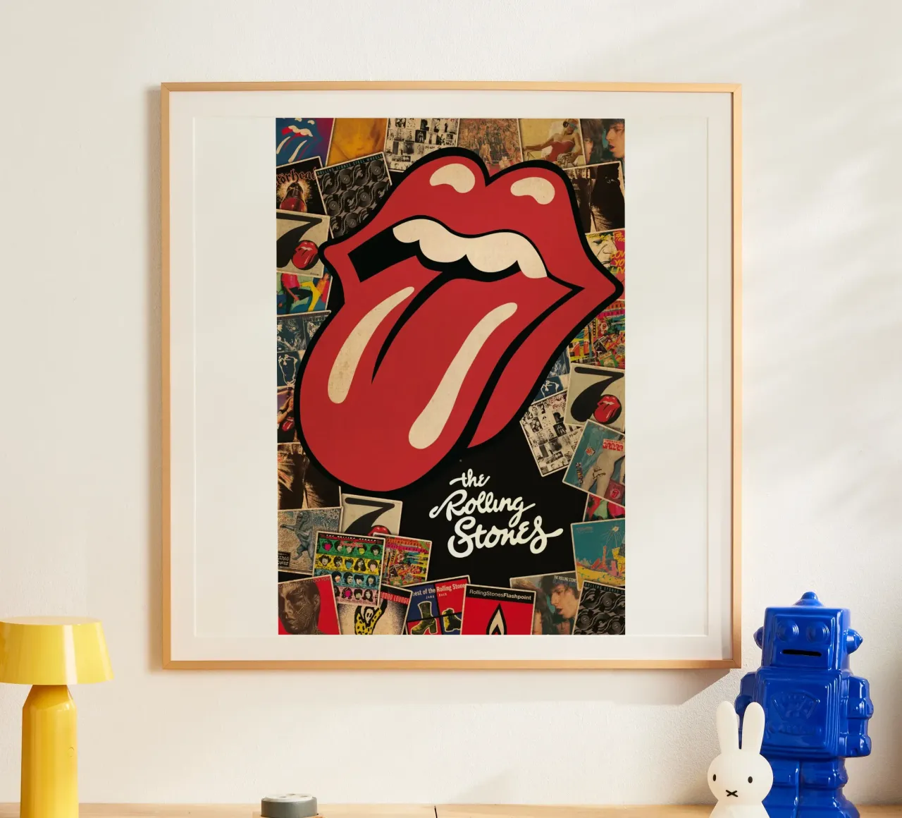 Band The Best Eight poster con telaio in plastica da PRADULE