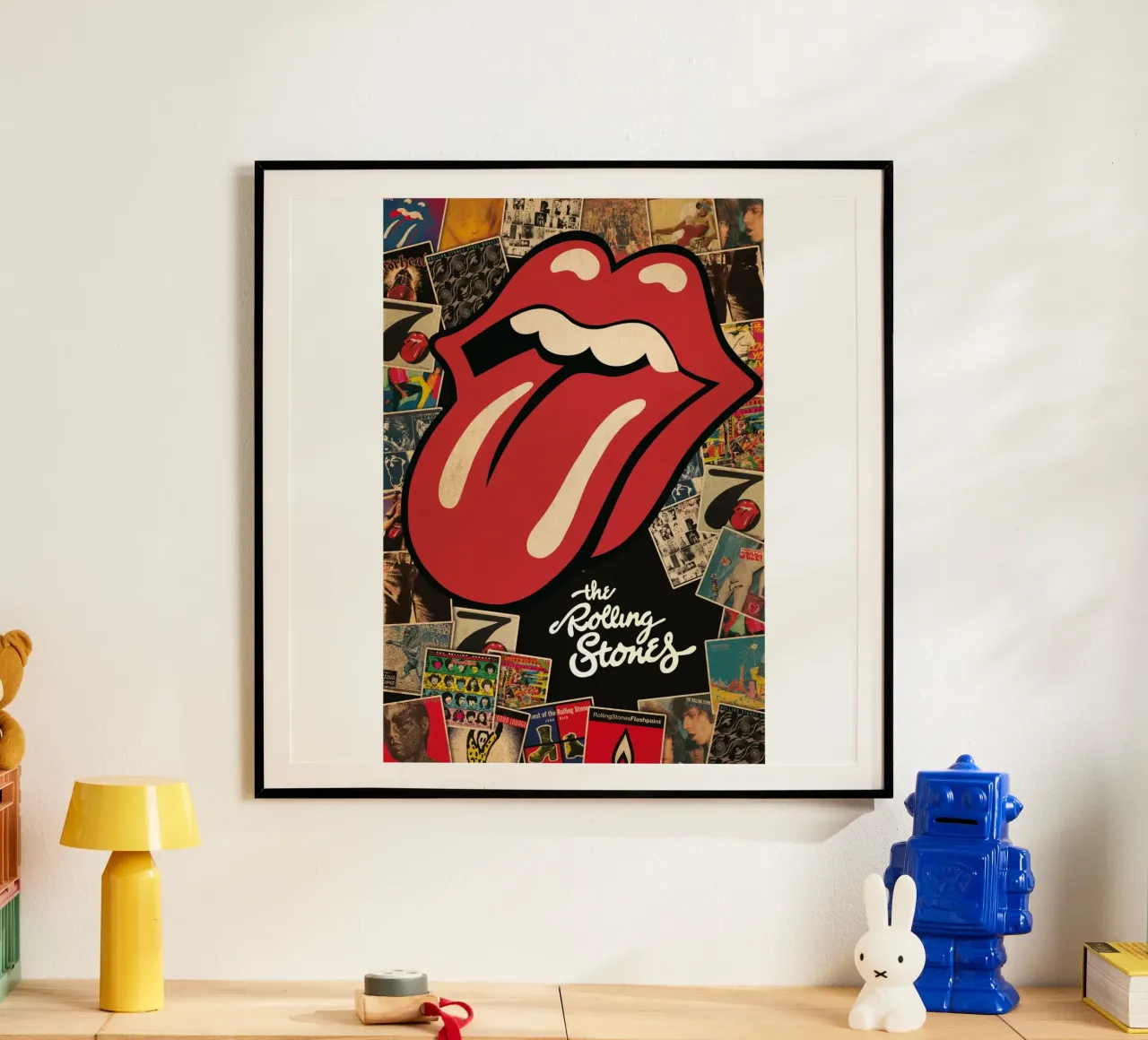 Band The Best Eight poster con telaio in plastica da PRADULE