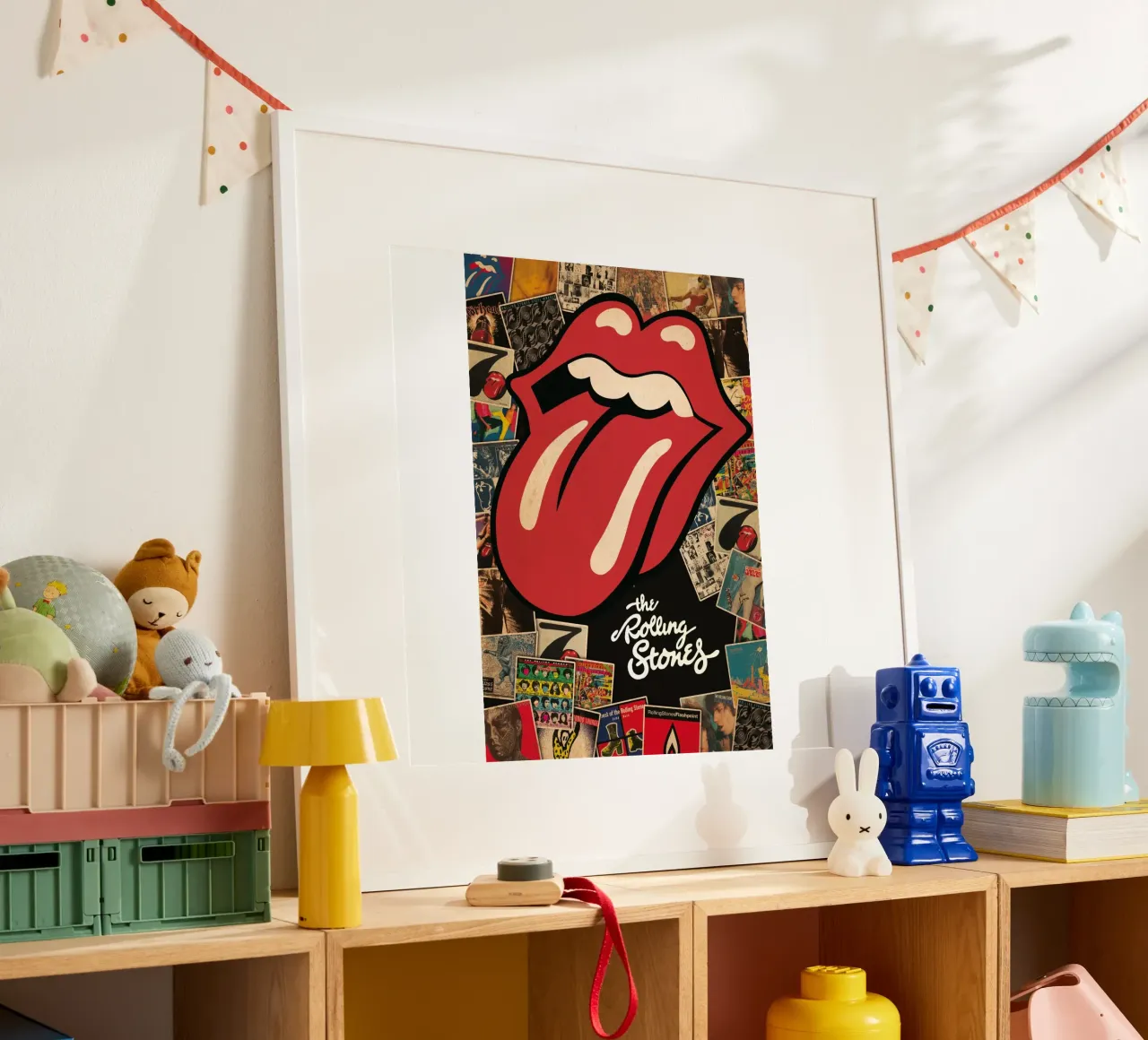 Band The Best Eight poster con telaio in plastica da PRADULE