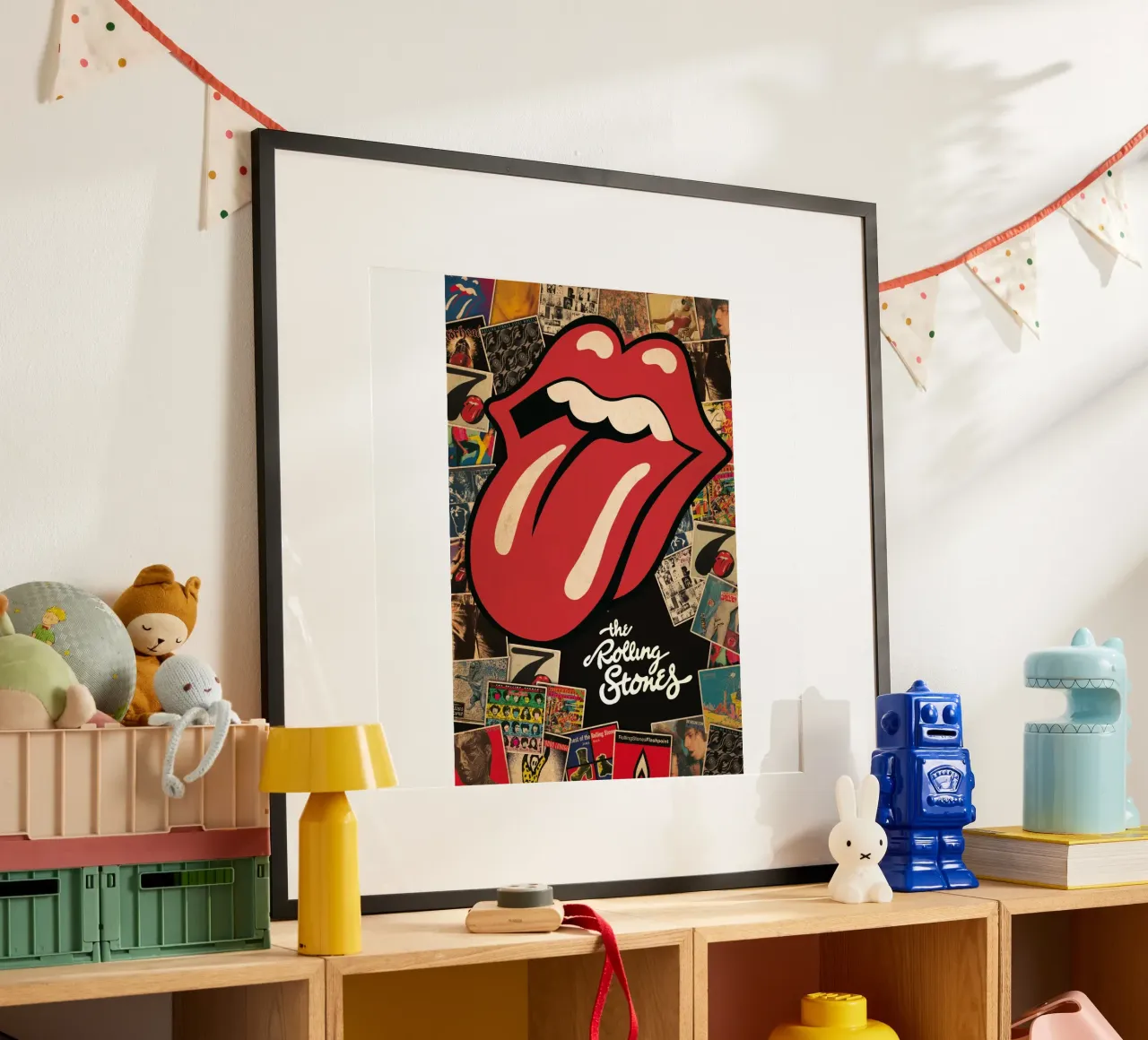 Band The Best Eight poster con telaio in plastica da PRADULE