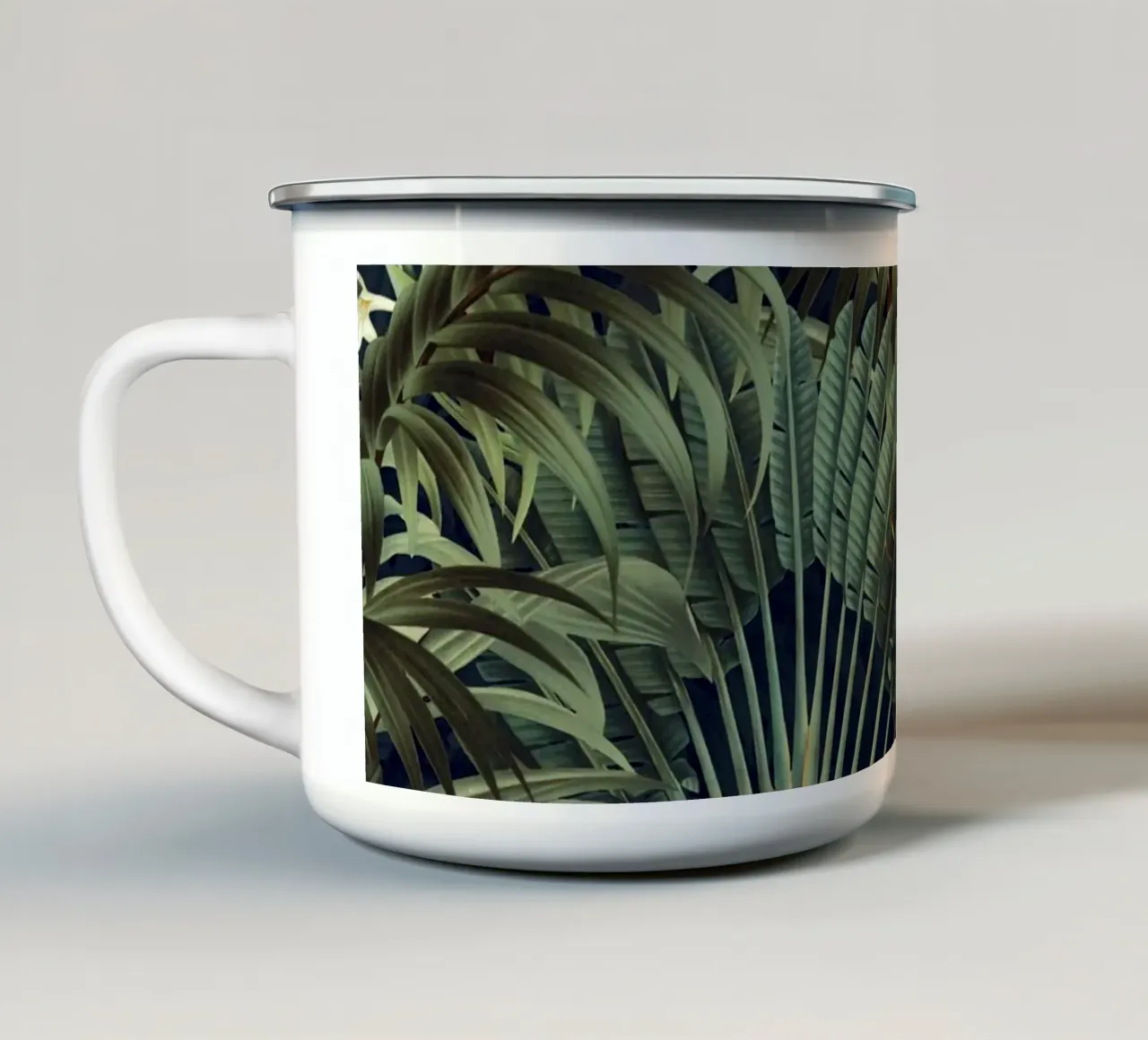 Midnight Forest tazza in smalto da burcukorkmazyurek