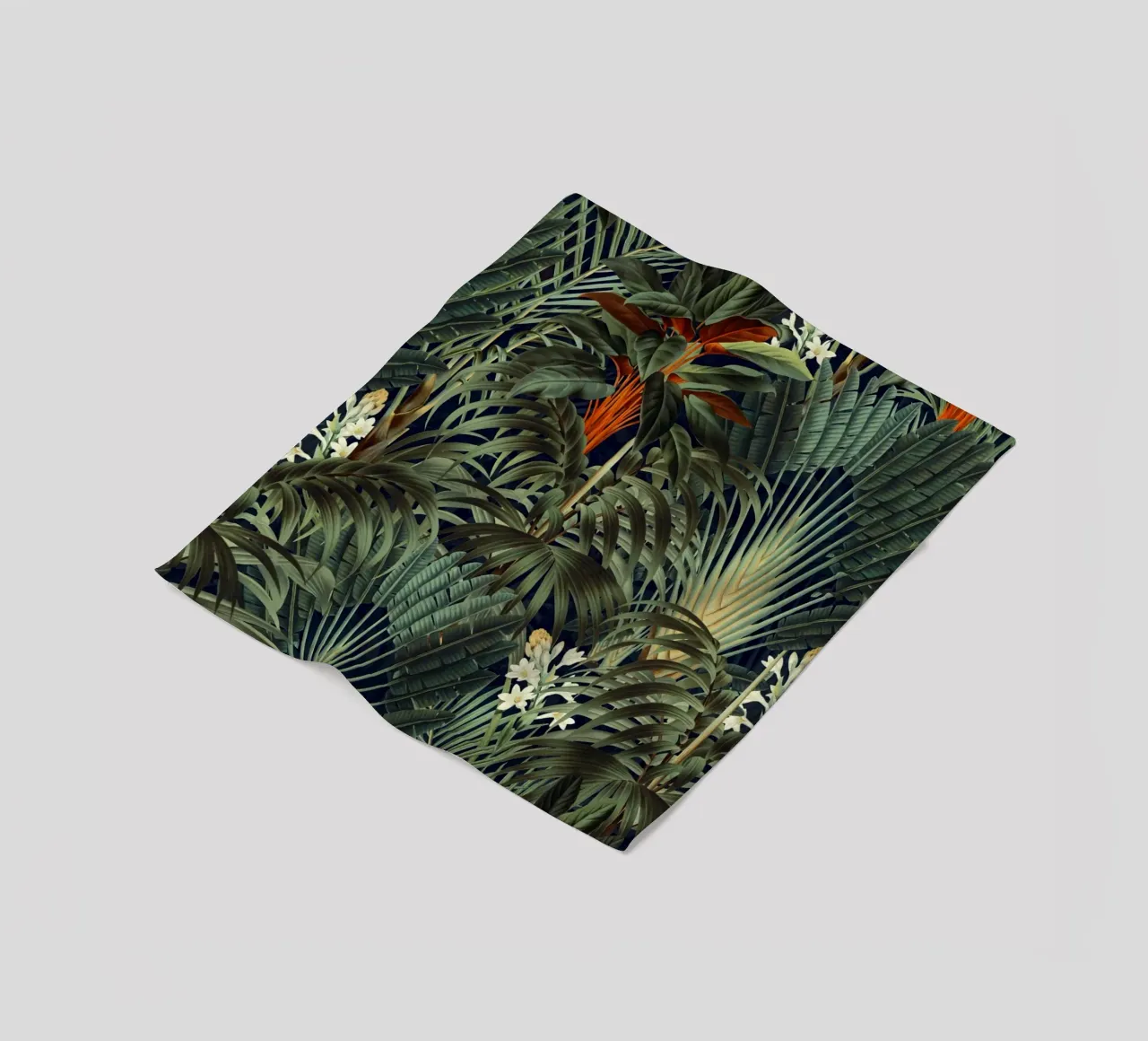 Midnight Forest coperta in pile da burcukorkmazyurek