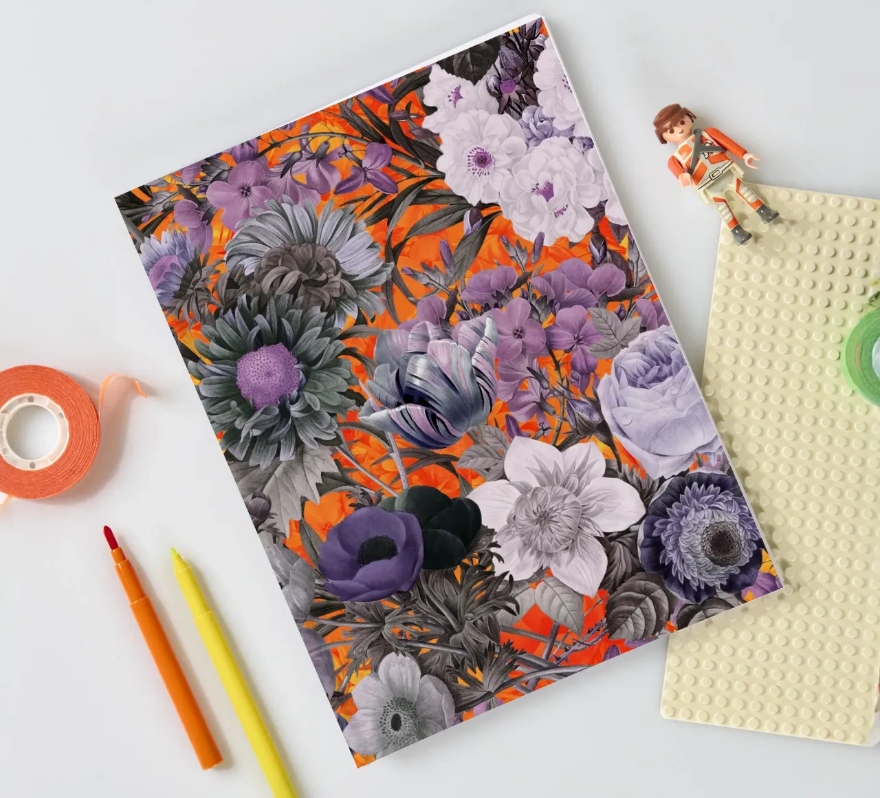 Magical Garden IX notebook by burcukorkmazyurek