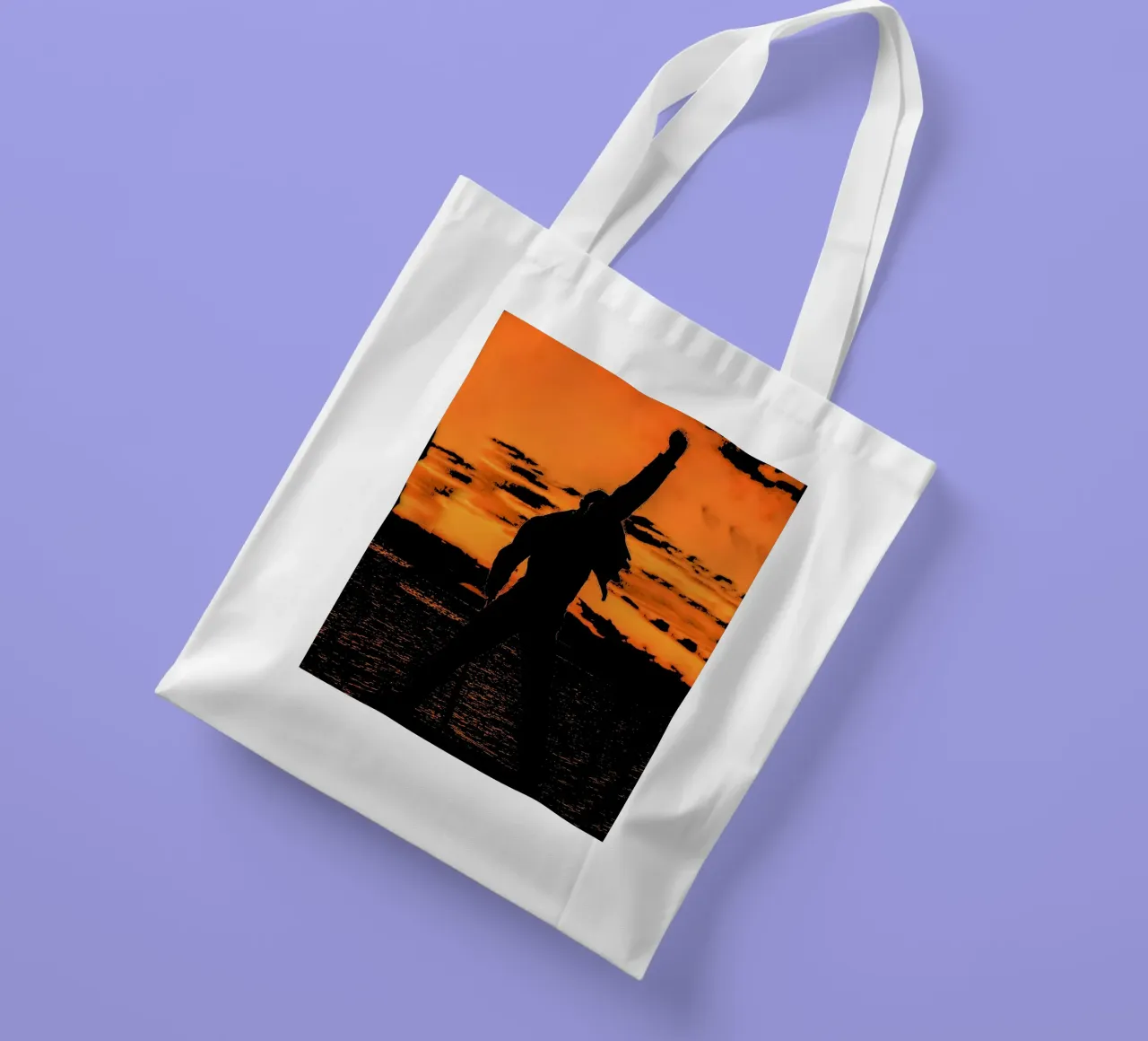 Freddie Mercury 6 Arte borsa in juta da music soul
