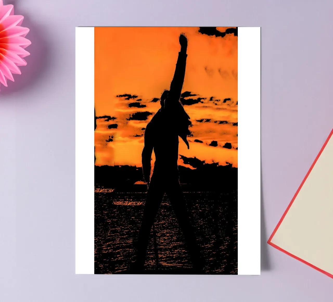 Freddie Mercury 6 Kunst Stickerbogen von music soul