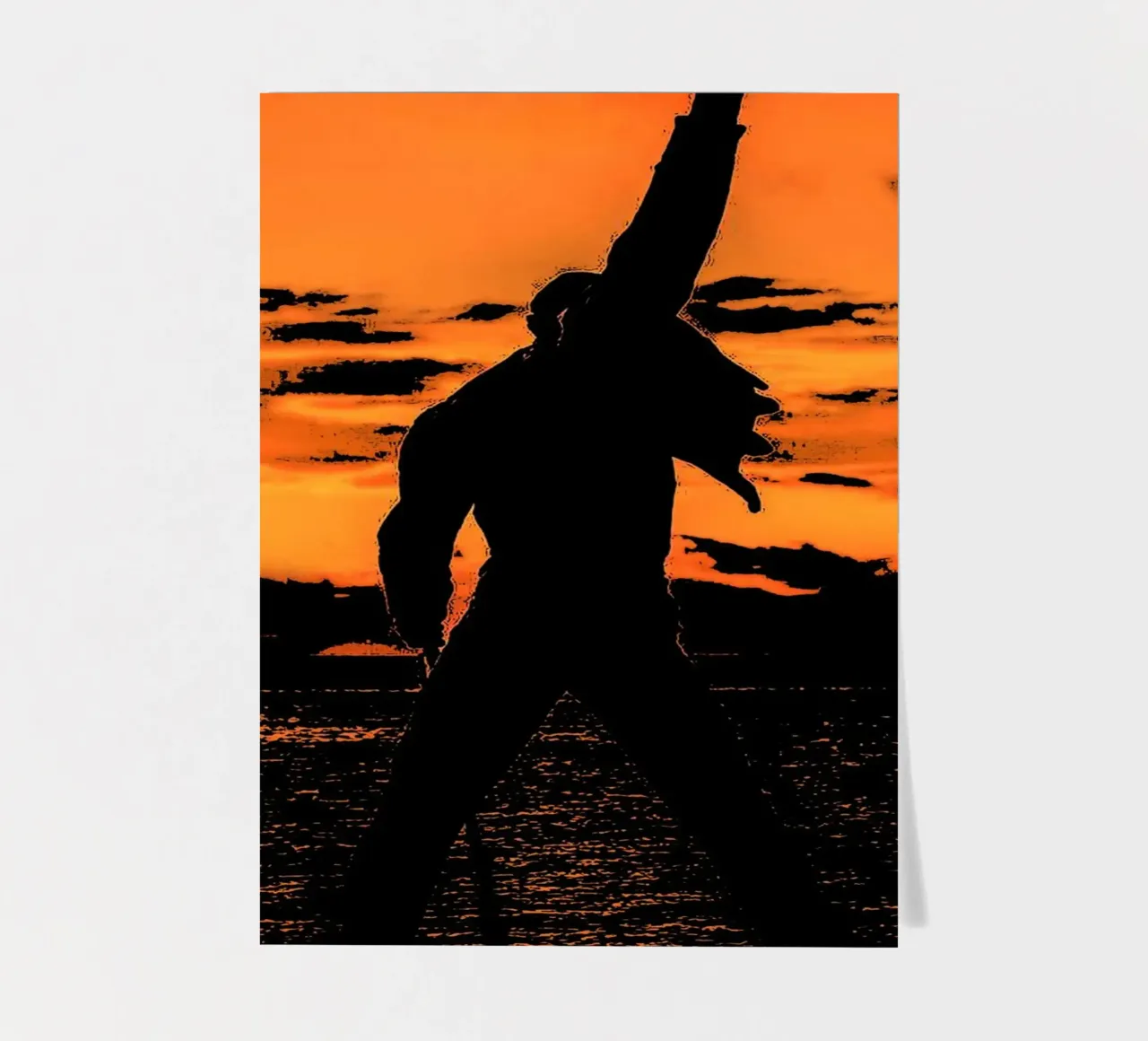 Freddie Mercury 6 Kunst Stickerbogen von music soul