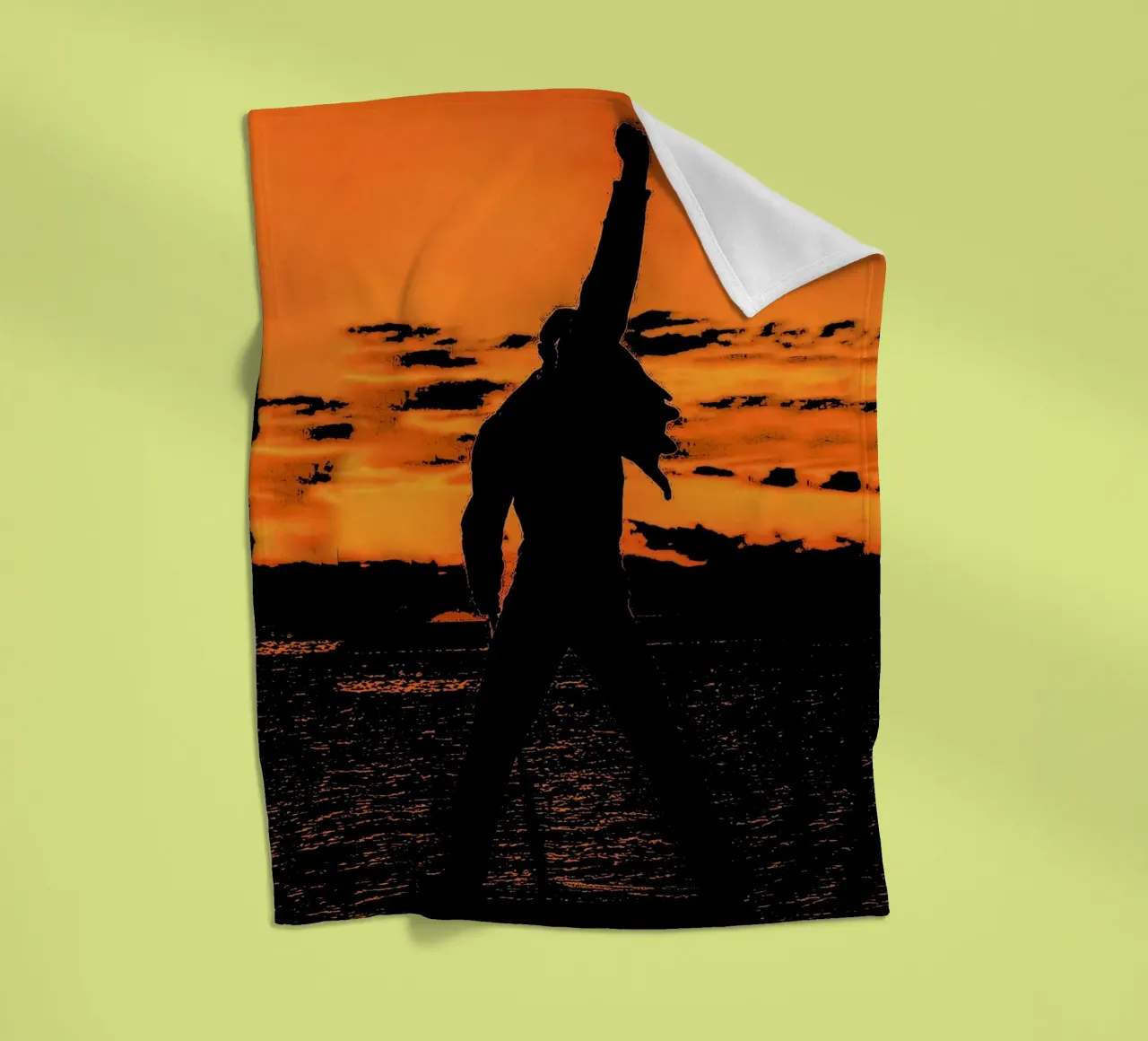 Freddie Mercury 6 Arte coperta in pile da music soul