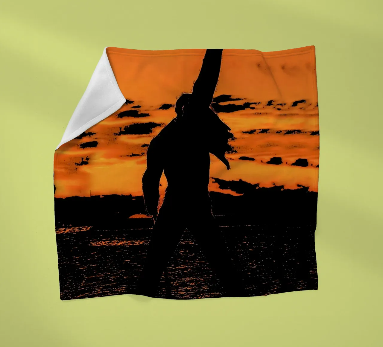 Freddie Mercury 6 Arte coperta in pile da music soul