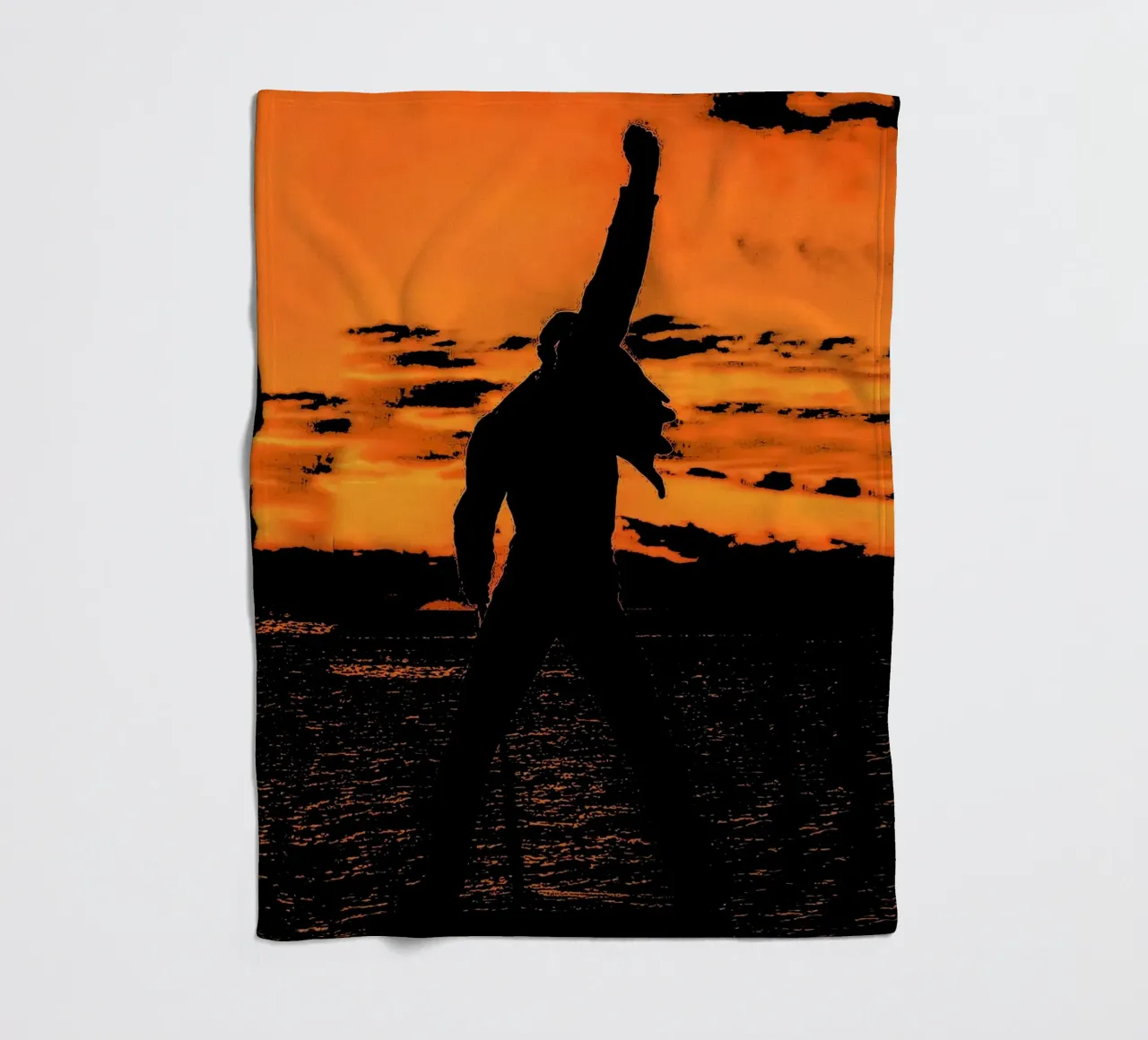 Freddie Mercury 6 Arte coperta in pile da music soul
