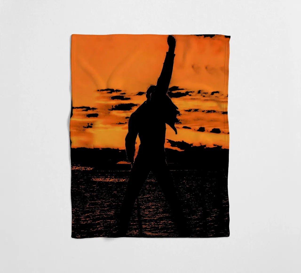 Freddie Mercury 6 Arte coperta in pile da music soul