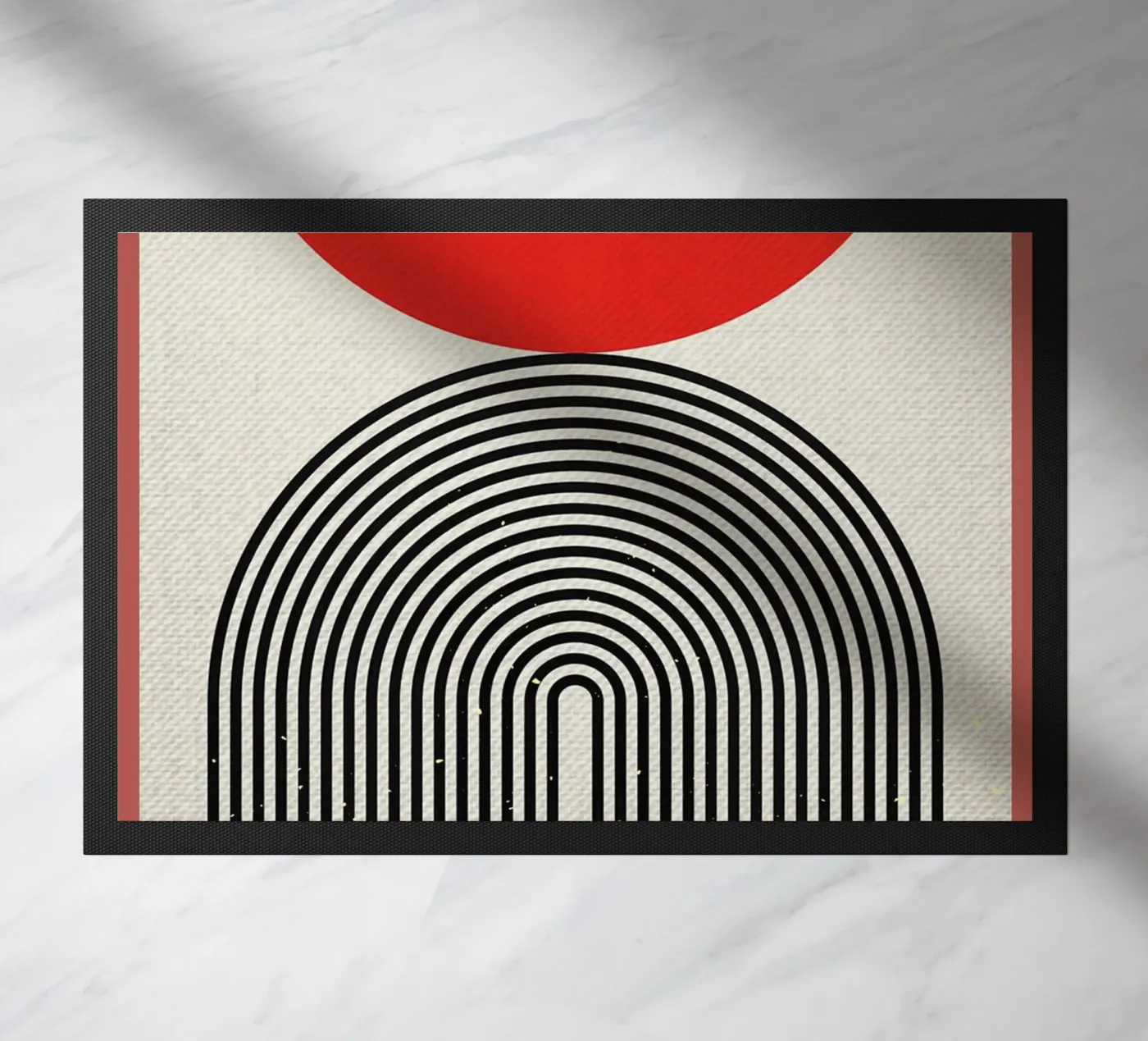 Simplicity E doormat by Adam Bican