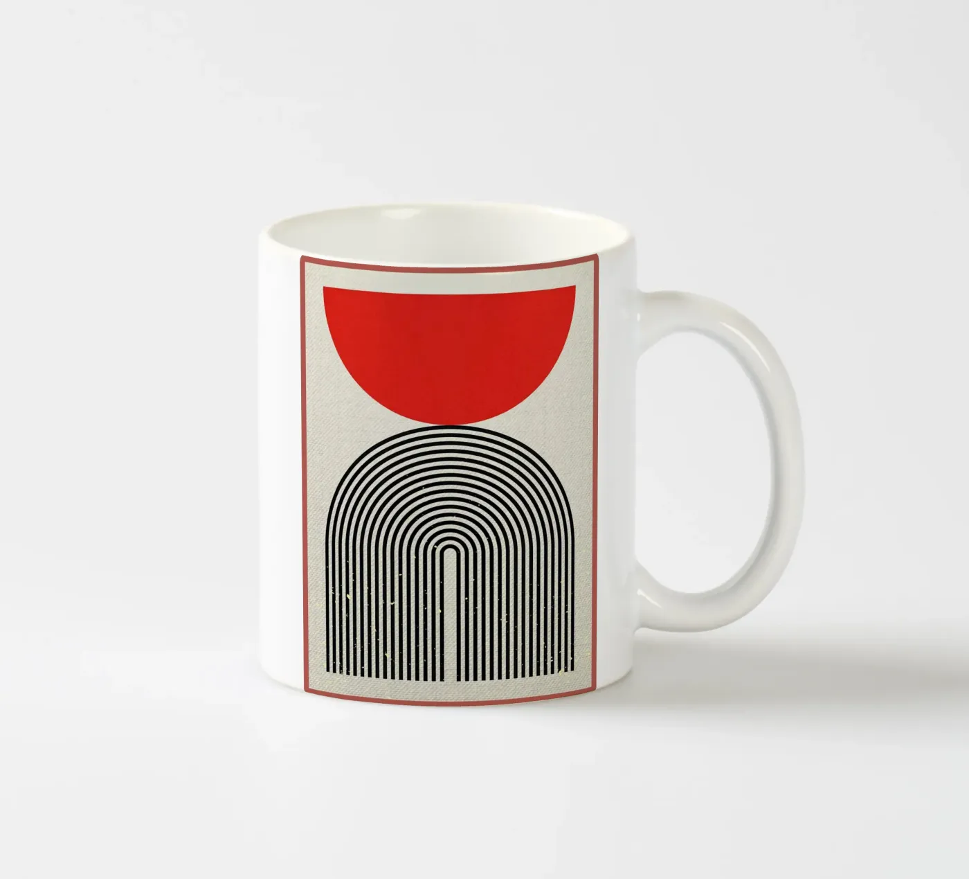 Simplicity E ceramic mug by Adam Bican